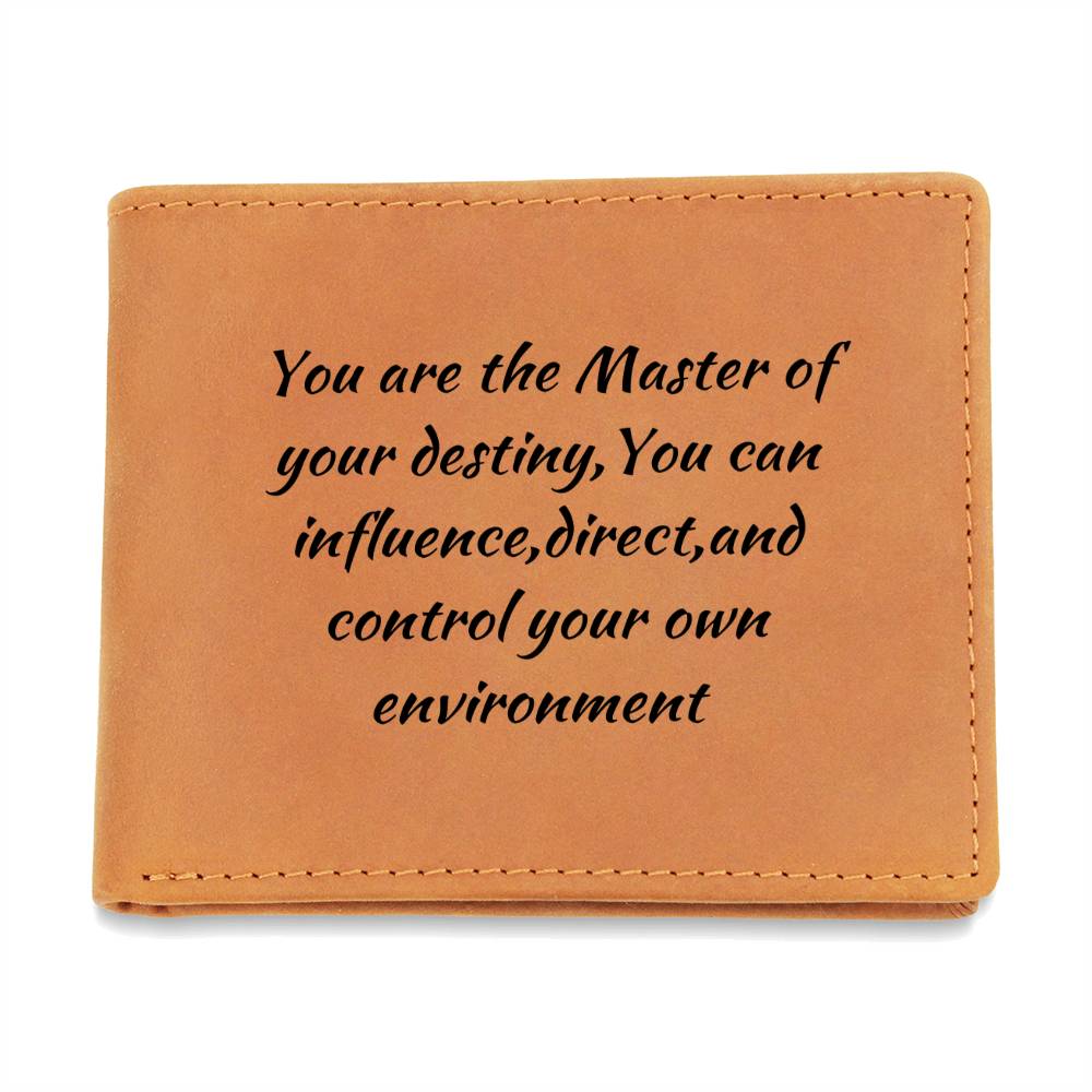 Master - Graphic Leather Wallet