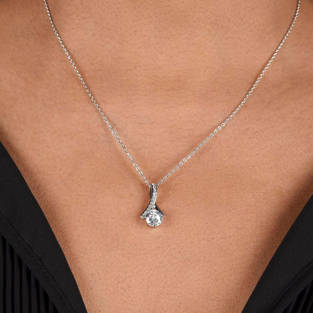 To My Love, From Your Love, To My Wife From Husband Alluring Beauty Necklace