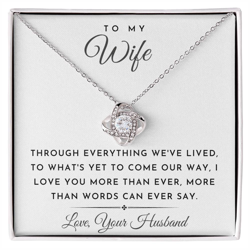 To My Wife - More Than Words Can Ever Say