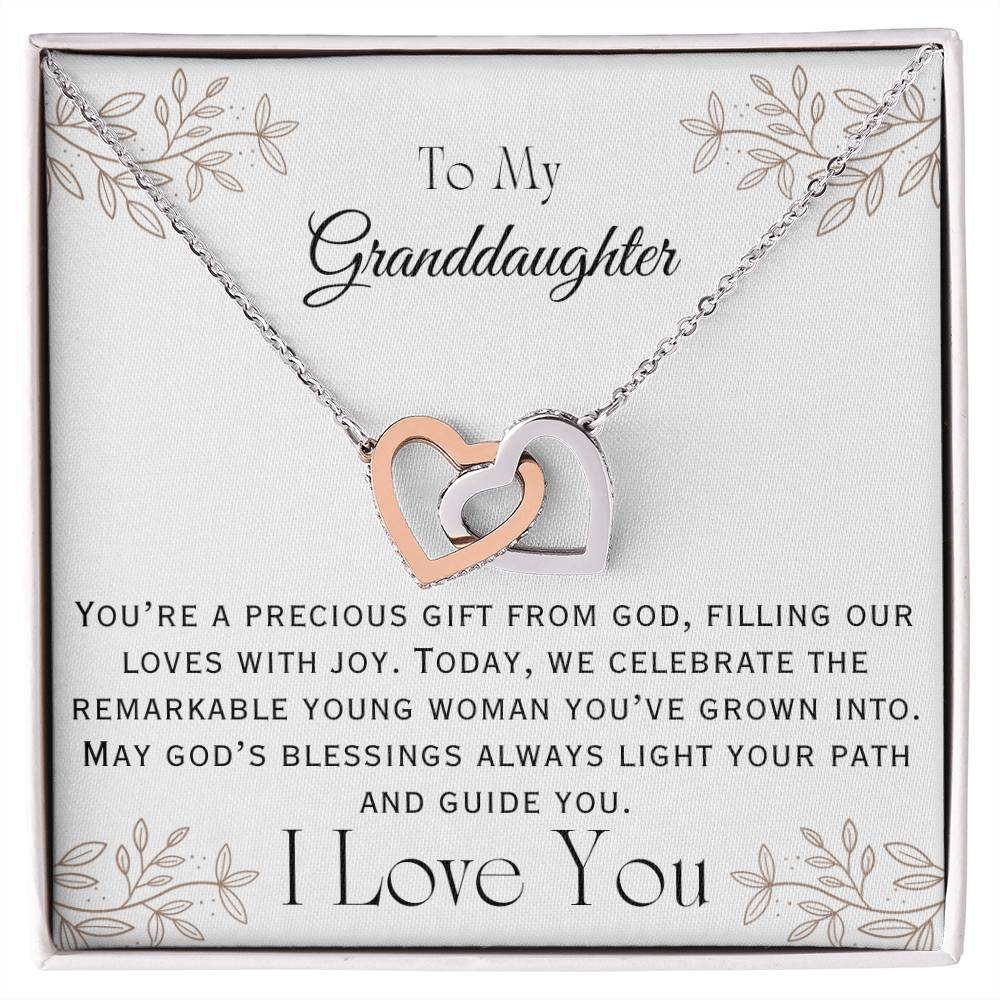 Gift From God - Interlocking Hearts Necklace