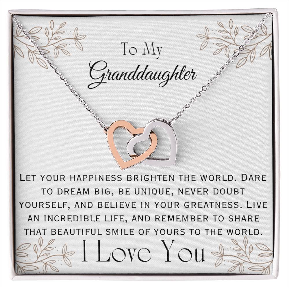 Share That Smile - Interlocking Hearts Necklace