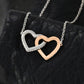 To My Grandma - Interlocking Hearts Necklace