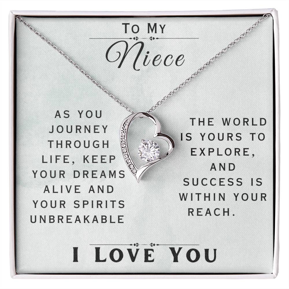 Keep your dreams alive - Forever Love Necklace