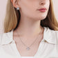 To My Queen - Love Knot Necklace and Earring Set