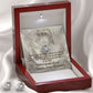To My Wife From Husband, Love Knot Necklace & Earring Set