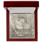 To My Love, From Your Love, To My Wife From Husband Alluring Beauty Necklace