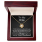 To My Wife - Love Knot Necklace