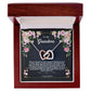 To My Grandma - Interlocking Hearts Necklace