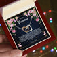 To My Grandma - Interlocking Hearts Necklace