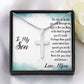 To My Son - Love, Mom - Cross Necklace