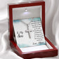 To My Son - Love, Mom - Cross Necklace